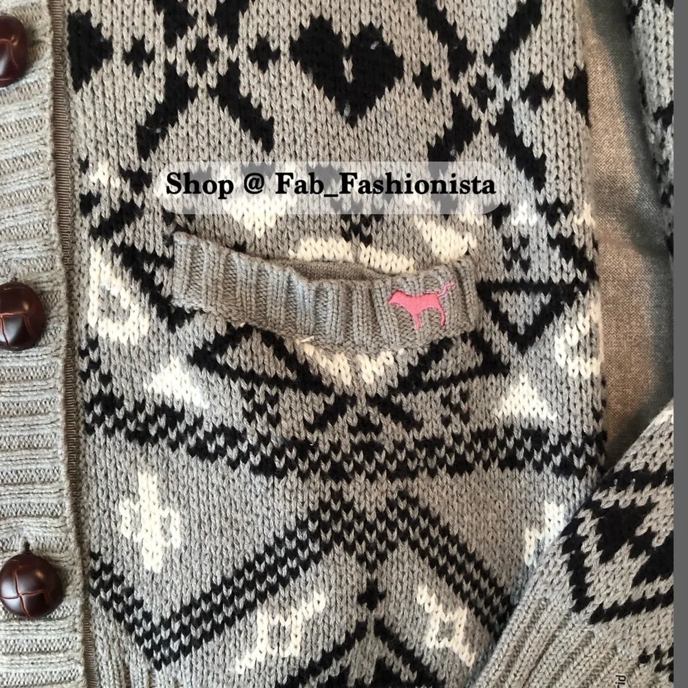 Victoria’s Secret plush cardigan sweater size small